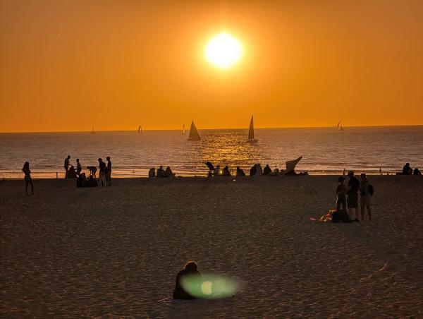 Zonsverduistering Bikepacking - Solingen - Vlissingen - Oostende - Aachen